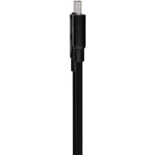 AVAX CB653 PULSEY 60W USB-C gyorstöltő kábel, fonott, szürke - 0,5m