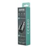 AVAX CC680B CARLY+ USB A + Type C 140W autós töltő, fekete