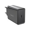 Baseus Speed Mini hálózati gyorstöltő 20W, USB Type-C, fekete