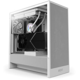 NZXT Midi - H5 Flow (2024) - Matt fehér - CC-H52FW-01