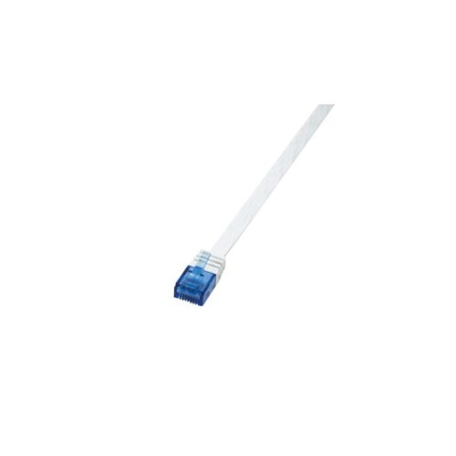 LogiLink CF2071U Cat6 U/UTP lapos patch kábel - Fehér - 5m