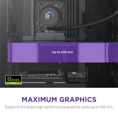 NZXT Midi - H9 Flow (2025) - Matt fekete - CM-H92FB-01