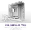NZXT Midi - H9 Flow (2025) - Matt fehér - CM-H92FW-01