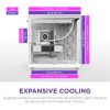 NZXT Midi - H9 Flow (2025) - Matt fehér - CM-H92FW-01