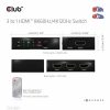 Club3D HDMI 2.1 UHD Switchbox 3 Ports