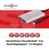 Club3D Thunderbolt 3 to Dual DisplayPort 1.2 4K60Hz UHD Adapter