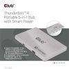 Club3D Thunderbolt 4 Portable 5-in-1 Hub with Smart Power