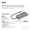 Club3D USB-C 8-1 HUB DUAL HDMI