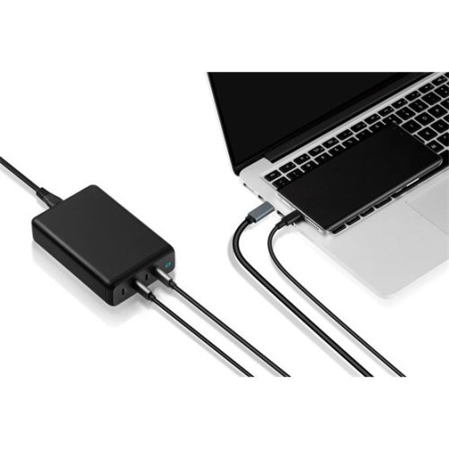 AVAX DC637 DESKY+ 4xType C (PD 3.0) 200W GaN gyorstöltő elosztó - Dobozsérült termék
