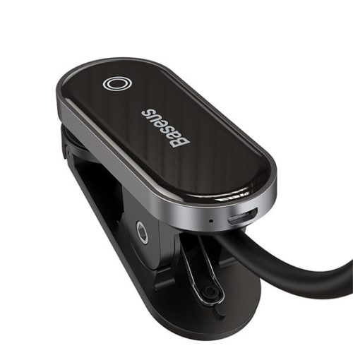 Baseus Comfort Reading Mini Clip vezeték nélküli olvasólámpa, szürke