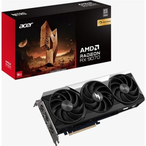 Acer AMD Nitro Radeon RX 9070 OC 16GB GDDR6 - DP.Z4EWW.P01