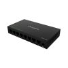 Lanberg 8 portos Gigabit Desktop Switch, fémházas, 12V