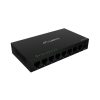Lanberg 8 portos Gigabit Desktop Switch, fémházas, 12V
