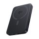 Baseus EnerFill FM12 Qi2 Magnetic vezeték nélküli gyorstöltő powerbank 10000 mAh, 22.5W, fekete + USB Type-C, 30cm kábel