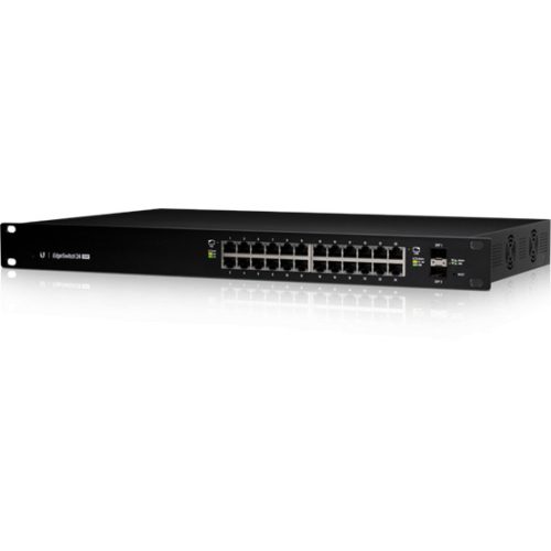 Ubiquiti EdgeSwitch, 24-portos, max. 250W PoE