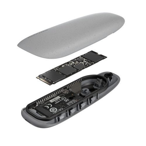 ASUS COBBLE - külső ház - m.2 NVMe SSD > USB3.2 Type-C - ESD-A1A - Szürke