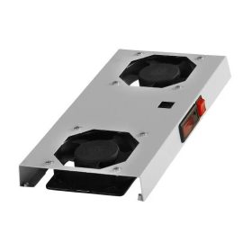   FORMRACK Ventilátor egység digitális termosztáttal, 2 ventilátor (fali szekrényhez)