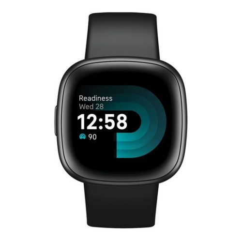 Fitbit Versa 4 - Fekete/Grafit - Bontott termék