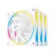 Deepcool FL12 SE 3IN1 WH - Case fan - 12cm - Fehér - R-FL12SE-WHAPN3-G