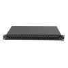 Lanberg 19" optikai patch panel 24xSC szimplex/24xLC duplex fekete