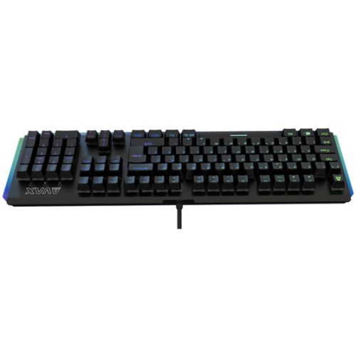 AVAX FS01 Full size mechanikus vezetékes alumínium billentyűzet Outemu piros switch, magyar kiosztás