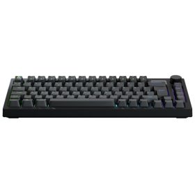   AVAX GM02 75% Gasket RGB mechanikus vezetékes billentyűzet Outemu barna switch, magyar kiosztás