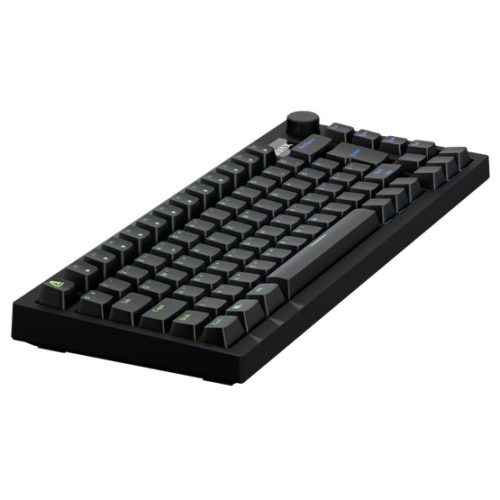 AVAX GM02 PRO 75% Gasket RGB tri-mode mechanikus billentyűzet Gateron piros switch, magyar kiosztás
