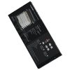 AVAX GM02 PRO 75% Gasket RGB tri-mode mechanikus billentyűzet Gateron piros switch, magyar kiosztás