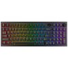 AVAX GM03 PRO 98% Gasket RGB tri-mode mechanikus billentyűzet Gateron piros switch, magyar kiosztás