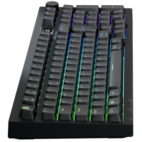 AVAX GM03 98% Gasket RGB mechanikus vezetékes billentyűzet Outemu piros switch, magyar kiosztás