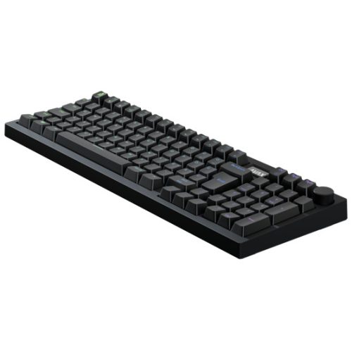 AVAX GM03 98% Gasket RGB mechanikus vezetékes billentyűzet Outemu piros switch, magyar kiosztás