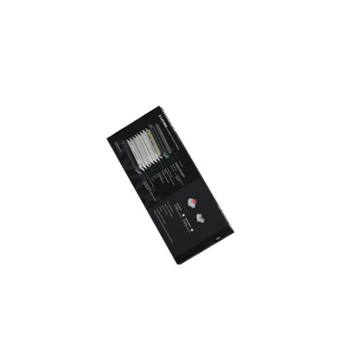 AVAX GM03 98% Gasket RGB mechanikus vezetékes billentyűzet Outemu silent white switch, magyar kiosztás