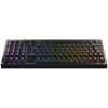 AVAX GM03 PRO 98% Gasket RGB tri-mode mechanikus billentyűzet Gateron sárga switch, magyar kiosztás