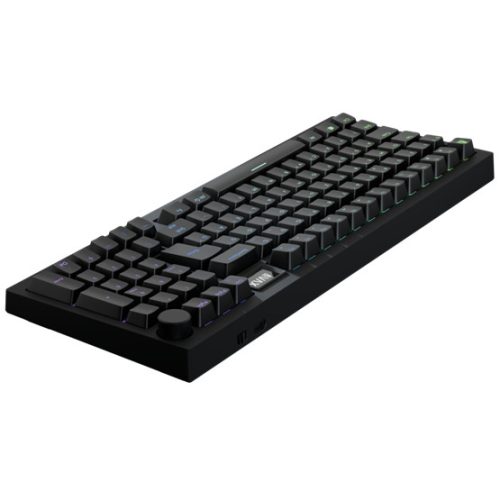 AVAX GM03 PRO 98% Gasket RGB tri-mode mechanikus billentyűzet Gateron sárga switch, magyar kiosztás