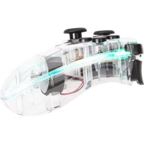 MARVO Ghost 40  - vezeték nélküli kontroller - átlátszó - RGB világítás