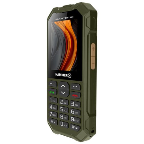 HAMMER 6 LTE Military Edition 2,4" Dual SIM csepp-, por- és ütésálló mobiltelefon - fekete