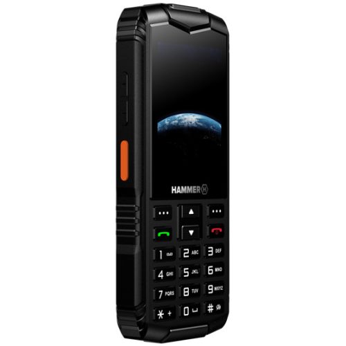 HAMMER Horizon LTE 2,4" Dual SIM csepp-, por- és ütésálló mobiltelefon - fekete