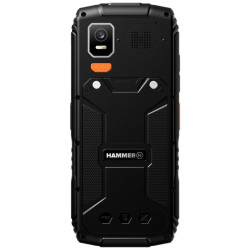 HAMMER Horizon LTE 2,4" Dual SIM csepp-, por- és ütésálló mobiltelefon - fekete