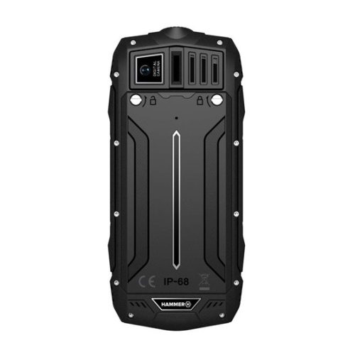 HAMMER Rock LTE 2,4" Dual SIM csepp-, por- és ütésálló mobiltelefon - fekete