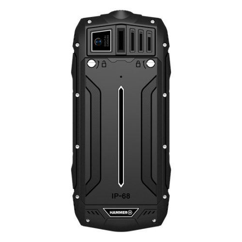 HAMMER Rock 2,4" Dual SIM csepp-, por- és ütésálló mobiltelefon - fekete