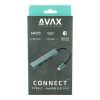 AVAX HB601 CONNECT+ Type C - 4xUSB 3.0 HUB