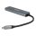 AVAX HB611 CONNECT+ 5in1 Multi HUB Type C - HDMI(4k60Hz), TypeC, 2xUSB 3.0, PD 100W
