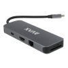 AVAX HB612 CONNECT+ 8in1 Multi HUB 2xUSB 3.0, TypeC, HDMI(4K/60Hz), RJ45, TF/SD, PD 100W