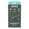 AVAX HB612 CONNECT+ 8in1 Multi HUB 2xUSB 3.0, TypeC, HDMI(4K/60Hz), RJ45, TF/SD, PD 100W