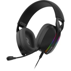   MARVO Pulz 70S vezetékes fejhallgató - fekete - RGB világítás