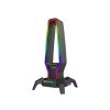 MARVO Kobe 30 RGB világítású fejhallgató tartó - fekete
