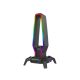 MARVO Kobe 30 RGB világítású fejhallgató tartó - fekete
