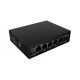 Lanberg Light Industrial 6 portos PoE Switch (4xPoE, 90W)