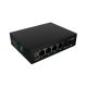 Lanberg Light Industrial 6 portos Gigabit PoE Switch (4xPoE, 2xSFP, 90W)
