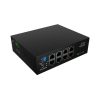 Lanberg Light Industrial 10 portos Gigabit PoE Switch (8xPoE, 2xSFP, 120W)